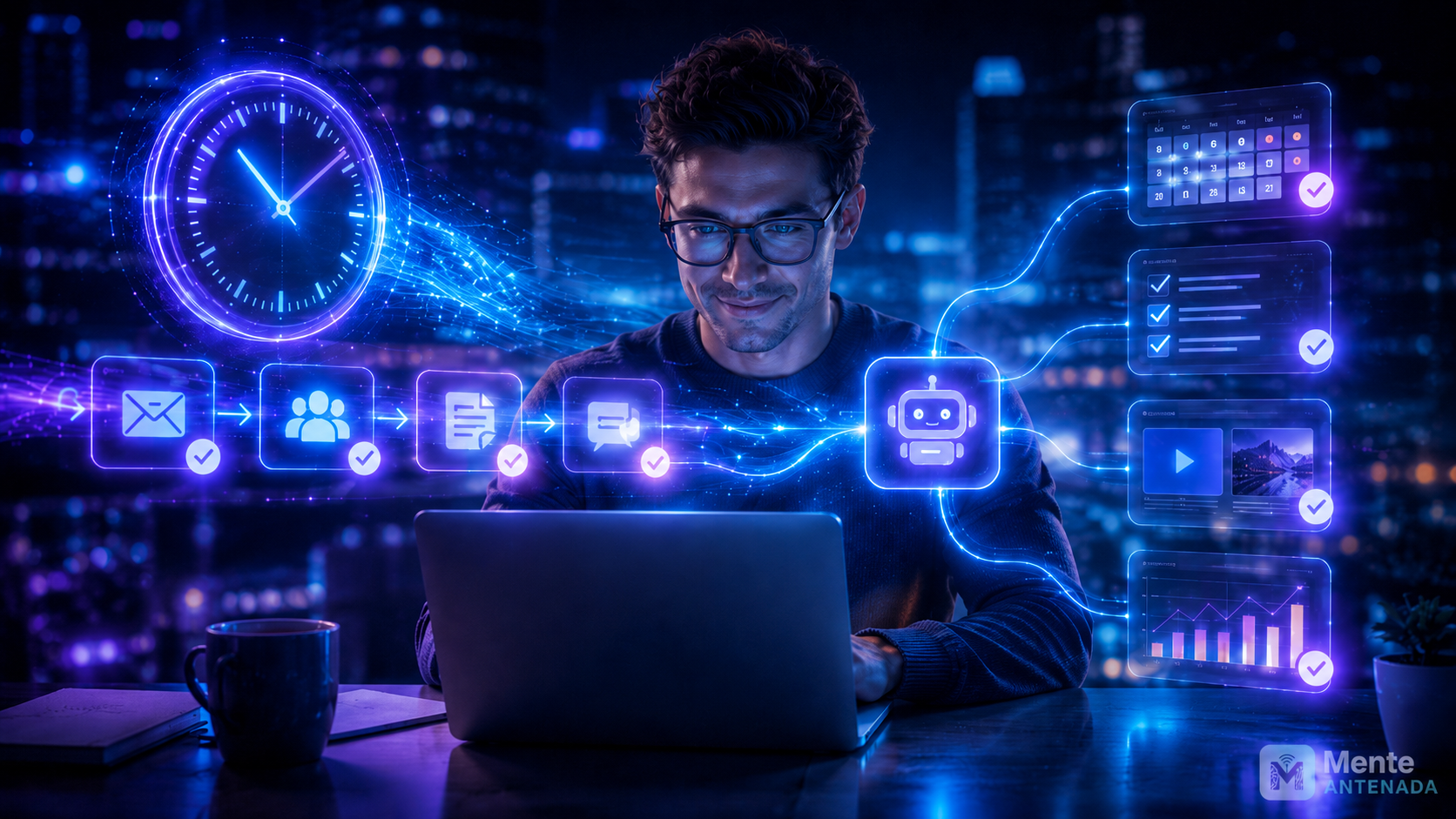 Como a automação pode ajudar você a economizar tempo no mundo digital